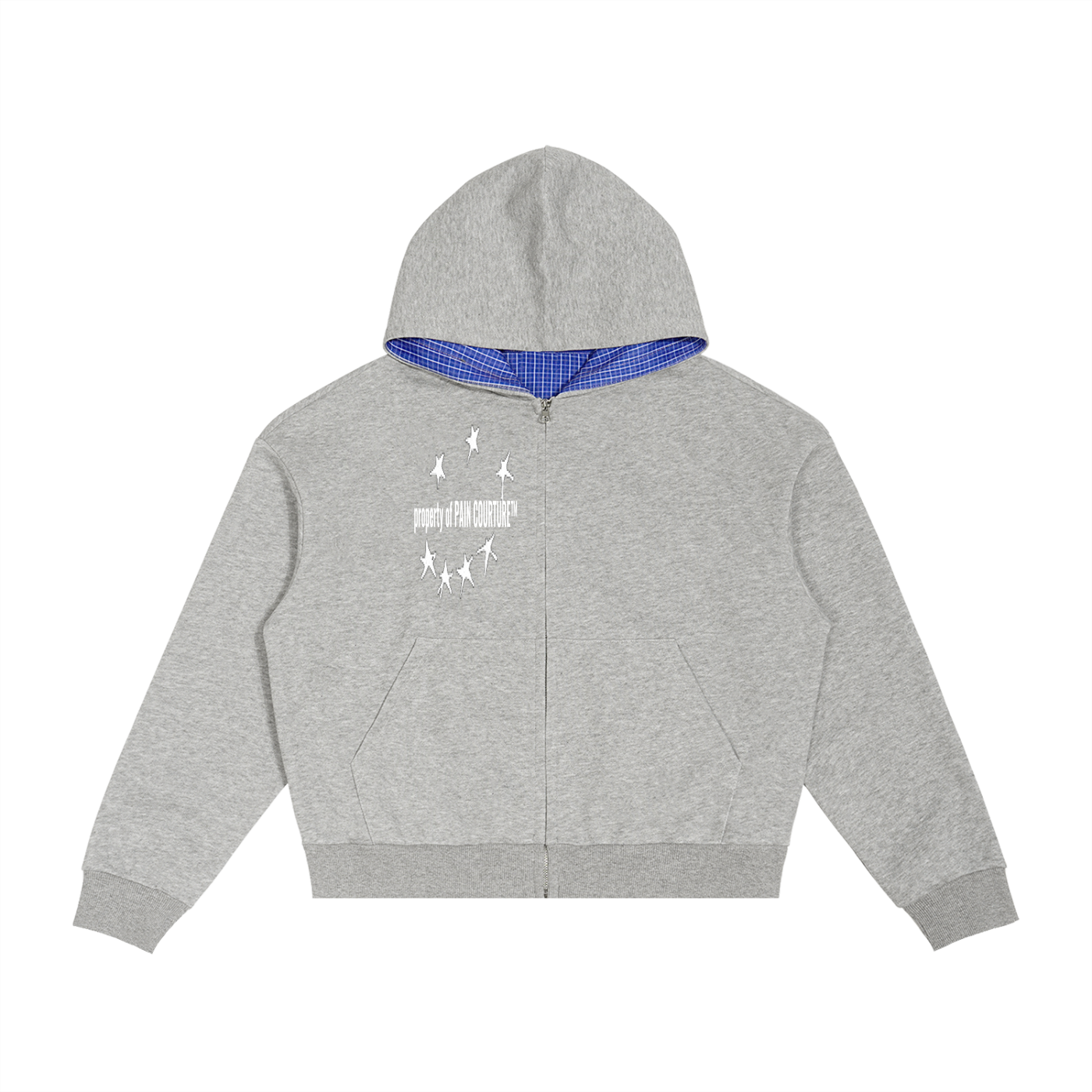 Pain Courture [ FANG ] Plaid Hoodie