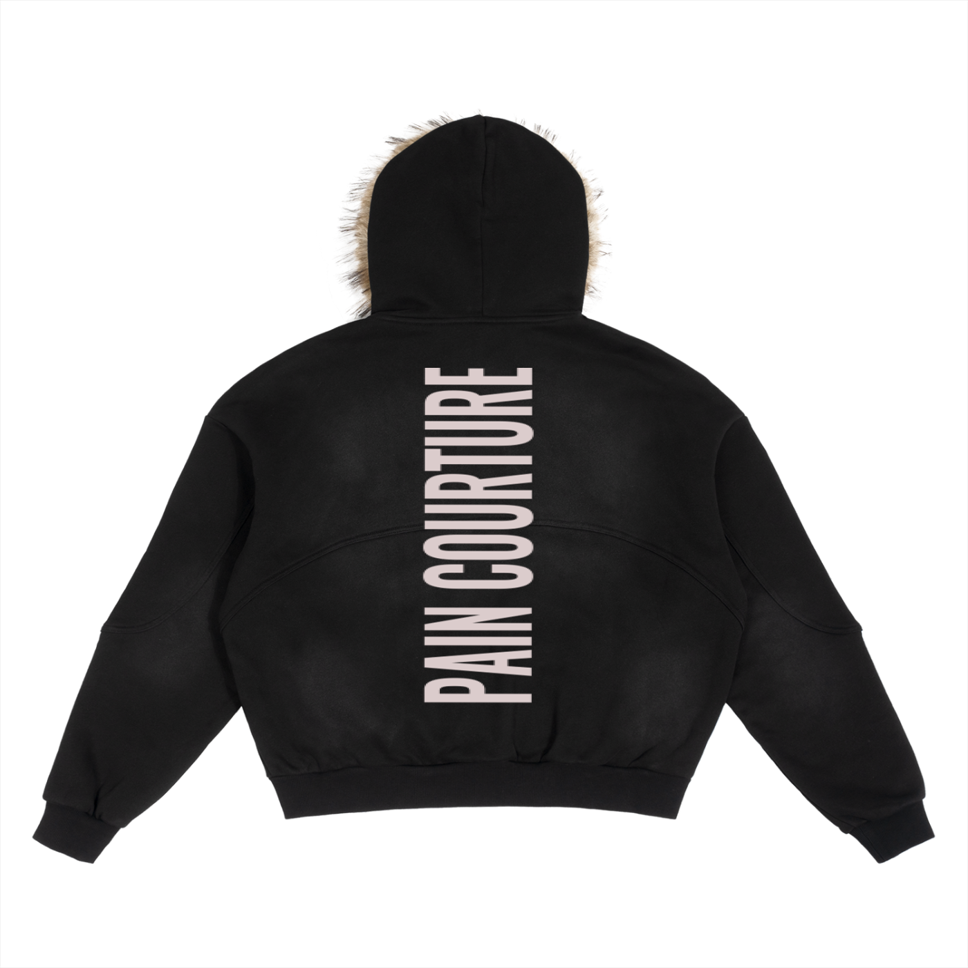 Pain Courture Fur Hoodie