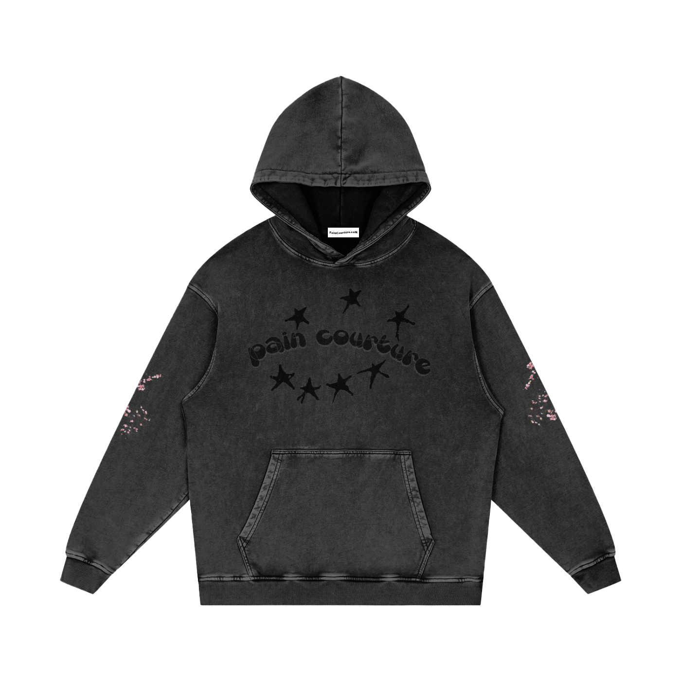 Pain Courture [ Sakura ] Snow Washed Hoodie